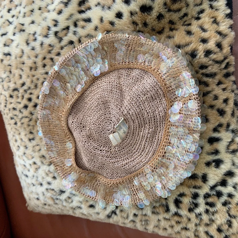 Vintage Handmade in Italy Beret hat - Picture 3 of 9